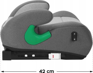 Fotelik Samochodowy Podstawka Tulano Cabby 35 Grey Isofix 125-150Cm I-Size 8