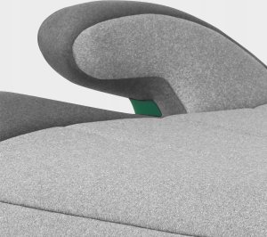 Fotelik Samochodowy Podstawka Tulano Cabby 35 Grey Isofix 125-150Cm I-Size 9