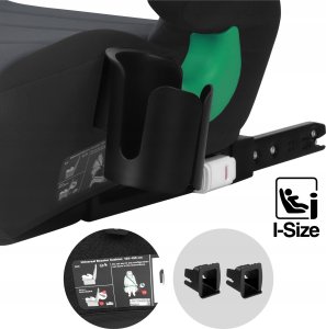 Fotelik Samochodowy Podstawka Tulano Cabby 35 Graphite Isofix 125-150Cm 15
