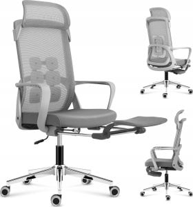 Fotel Obrotowy Ergonomiczny Biurowy Mark Adler Manager 3.6 Grey 1