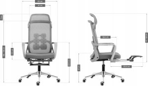 Krzesło biurowe Mark Adler Manager 3.6 Szare 9