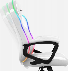 Fotel Huzaro Force 2.5 White RGB Mesh 12