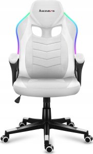 Fotel Huzaro Force 2.5 White RGB Mesh 5