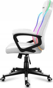 Fotel Huzaro Force 2.5 White RGB Mesh 6