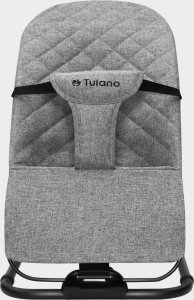 Bujaczek Leżaczek Składany Regulowany Dla Dzieci Tulano Moon 20 Grey 9