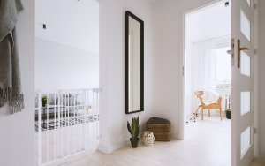 Barierka Zabezpieczająca Schody Drzwi Tulano Guardian 1.0 White 8