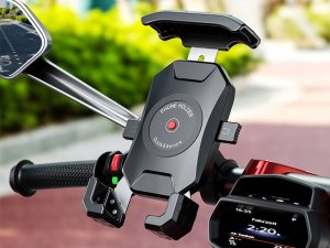 Uchwyt Motocyklowy Na Kierownicę Pod Lusterko Na Telefon Extremstyle R15 2