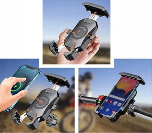 Uchwyt Motocyklowy Na Kierownicę Pod Lusterko Na Telefon Extremstyle R15 3