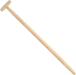 Trzonek drewniany ""T"" do szpadla,długość 90cm, średnica 36mm 1