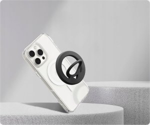 SPIGEN DUAL POP MAG MAGSAFE PHONE RING BLACK 8