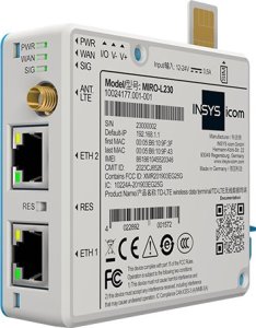 INSYS icom MIRO-L230 LTE-Router internationale Frequenzen VPN-Option 1