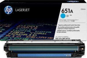 Toner HP 651A CE341A 16 tys. C Oryginał 1
