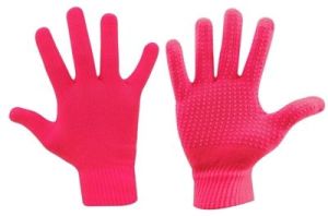 Axer Sport Rękawiczki Gloves Knitted Anti-skid Pink r. XS/S 1