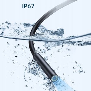 Mikroskop Inskam ENDOSKOP KAMERA INSPEKCYJNA 1920P HD DO TEL Android iOS 9LED 5m 7.9mm IP67 3