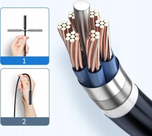 Mikroskop Inskam ENDOSKOP KAMERA INSPEKCYJNA 1920P HD DO TEL Android iOS 9LED 5m 7.9mm IP67 5