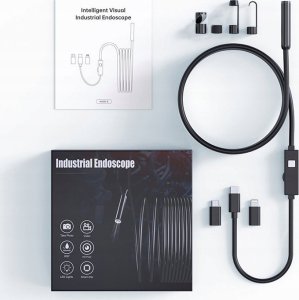 Mikroskop Inskam ENDOSKOP KAMERA INSPEKCYJNA 1920P HD DO TEL Android iOS 9LED 5m 7.9mm IP67 7