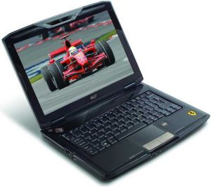 Laptop Acer Ferrari 1100-704G25 FERRARI 1100-704G25N TL66 250 4098 VU-64bit 12.1" ATI 1250 Carbon Filber LX.FR90U.050 1
