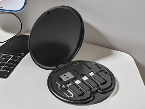 Adaptery Przejściówki USB-C do Lightning / Micro USB / USB-A Zestaw 5w1 3