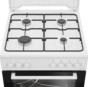 Gas stove with electric oven BEKO FBST62110DW, 60 cm 4