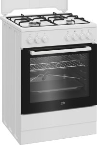 Gas stove with electric oven BEKO FBST62110DW, 60 cm 5