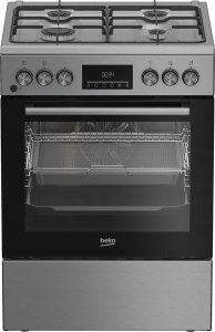 Gas stove with electric oven BEKO FBMA62330TXDSN, 60 cm 1