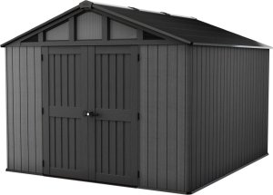 STRONGHOLD Domek 10x11,5, szary, 304 x 350 x 251 cm 1
