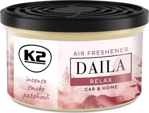 K2 DAILA RELAX Zapach w Puszce do Auta Samochodu do Domu Paczula 1