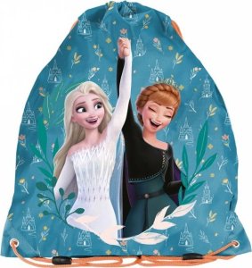 Worek na Obuwie FROZEN na strój wf Kapcie Buty dla Dziewczynek KRAINA LODU 1