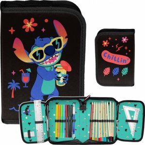 PIÓRNIK STICH PASO SZKOLNY DLA DZIECI Z WYPOSAŻENIEM DZIEWCZĘCY STITCH 1