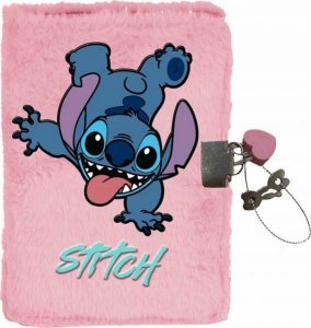 STICH LILO PAMIĘTNIK PLUSZOWY WŁOCHACZ DZIECIĘCY STITCH różowy NOTES 1
