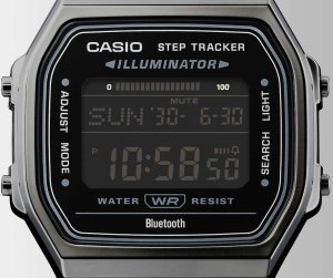 Zegarek Casio Vintage Bluetooth ABL-100WEGG -1BEF retro krokomierz . 5