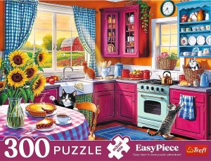 Trefl Puzzle EasyPiece Poranek w kuchni 300 elementów (23102) 3