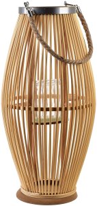 LUCIE NATURAL Lampion 24xh50cm 1