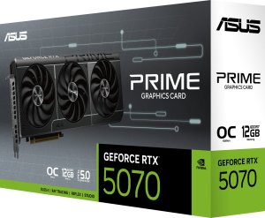 Karta graficzna Asus Prime GeForce RTX 5070 OC 12GB GDDR7 DLSS4 (PRIME-RTX5070-O12G) 12