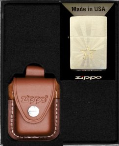 Zestaw ZIPPO Zapalniczka STAR DESIGN Prezentowy No2 1