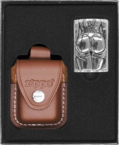 Zestaw ZIPPO Zapalniczka STOCKING GIRL TRICK Prezentowy No4 1