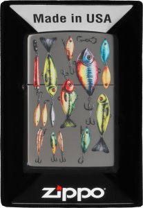Zapalniczka ZIPPO FISCHING HOOKS DESIGN 60007236 1