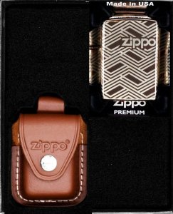 Zestaw ZIPPO Zapalniczka ABSTRACT LASER DESIGN Prezentowy No2 1