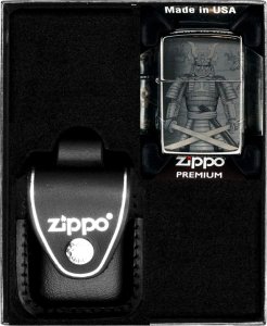 Zestaw ZIPPO Zapalniczka KING FIGHT DESIGN Prezentowy No3 1
