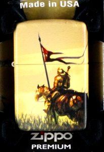 Zestaw ZIPPO Zapalniczka MEDIEVAL DESIGN Prezentowy No3 2