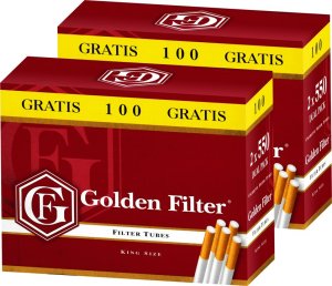 Gilzy papierosowe GOLDEN FILTER 1100 szt 4