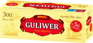 Gilzy papierosowe GULIWER 350szt 1