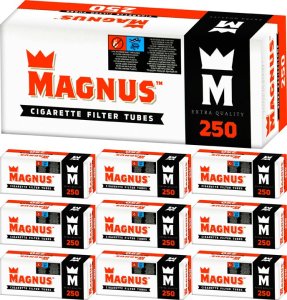 Gilzy papierosowe MAGNUS 250szt X 10 1