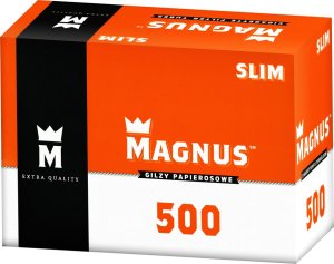 Gilzy papierosowe MAGNUS SLIM 500szt 1