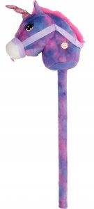 PLUSZAK JEDNOROZEC NA KIJU Z GLOS 80CM MIX3 MC50 2