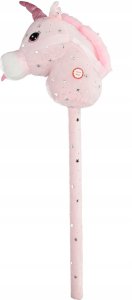 PLUSZAK JEDNOROZEC NA KIJU Z GLOS 80CM MIX3 MC50 4