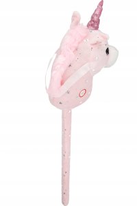 PLUSZAK JEDNOROZEC NA KIJU Z GLOS 80CM MIX3 MC50 8