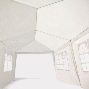 Namiot pawilon ogrodowy handlowy 3x6 m 6 ścianek biały MultiGarden 6