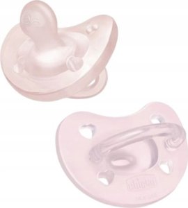 CHICCO-SMOCZEK SOFT PINK 2-6M 2SZT 1