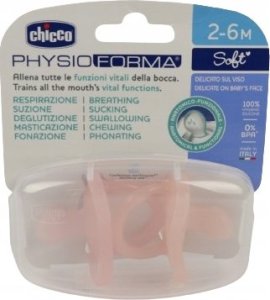 CHICCO-SMOCZEK SOFT PINK 2-6M 2SZT 2